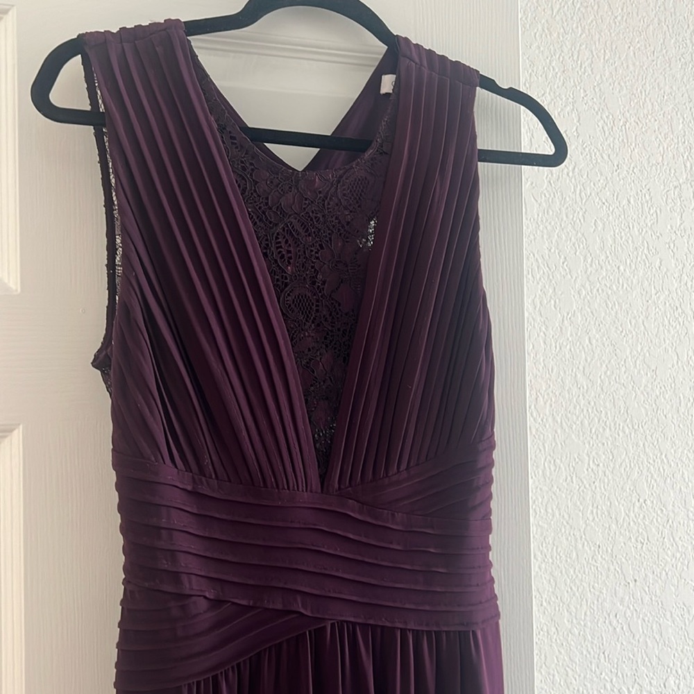 Floor length Calvin Klein Evening Gown - purple